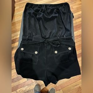 One piece shorts romper sleeveless Express size 12